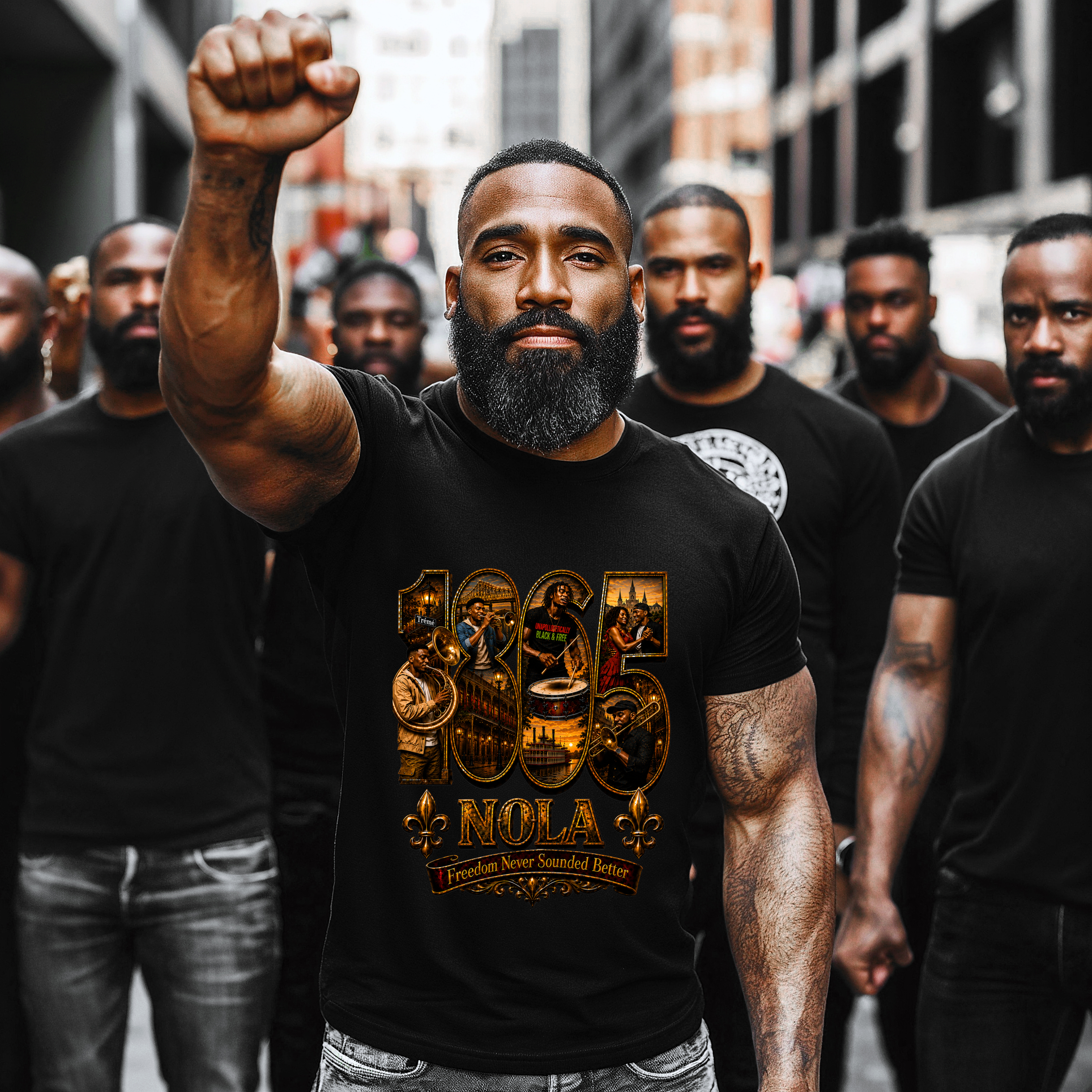 New Orleans Juneteenth Tee